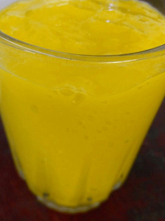 A picture of Mango juice#4weekschallenge.