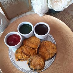 A picture of Eggplant pakora.
