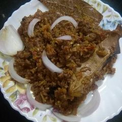 A picture of Mutton korma.