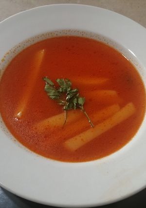 Una foto de Sopa de papa