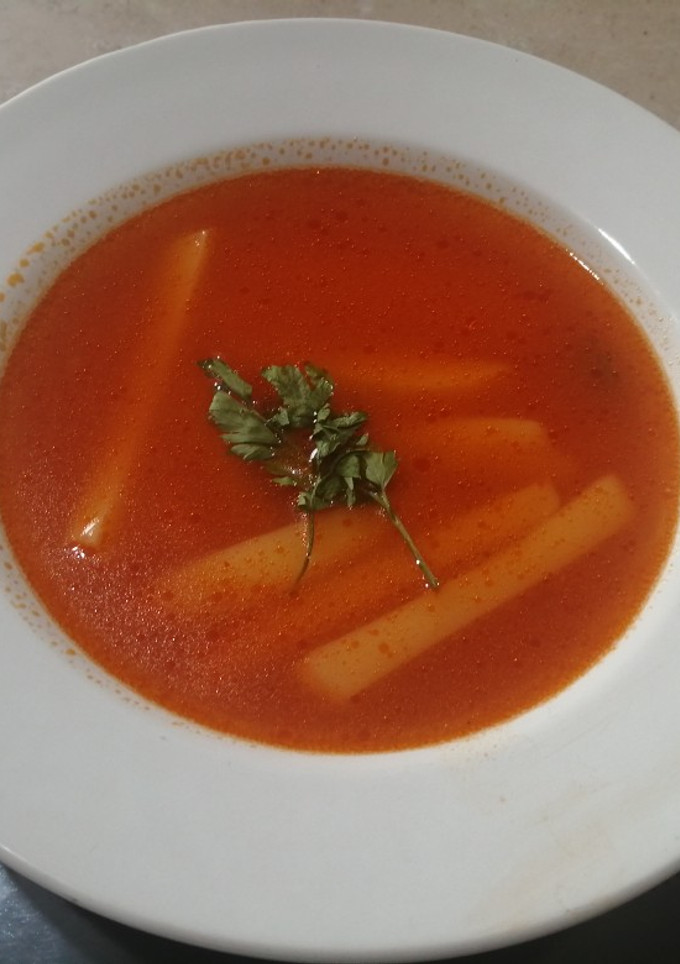 Una foto de Sopa de papa