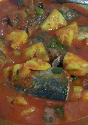 Foto resep Tongkol asam pedas