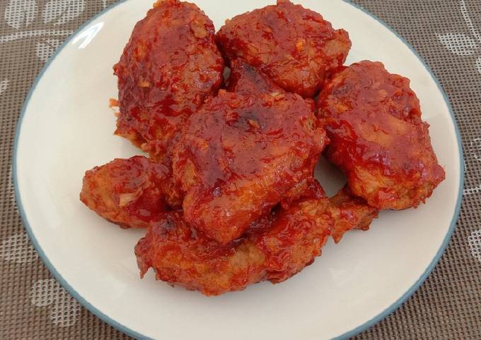 Ayam ala saus richeese