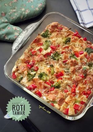Foto resep Kaserol Roti Tawar