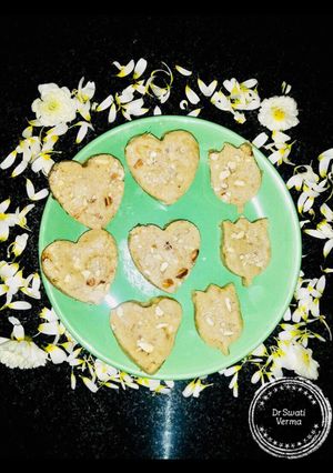 A picture of Milk Powder Burfi.