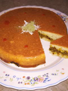 عکسی از دستور کیک گوشت