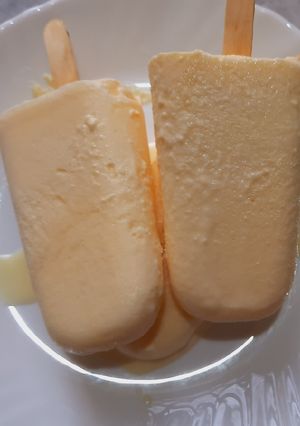 A picture of Vanilla Custard Popsickle.