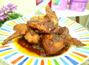 Foto resep Chicken Wings with Soy Sauce (Ayam Kecap)