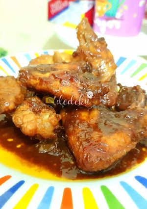 Foto resep Chicken Wings with Soy Sauce (Ayam Kecap)