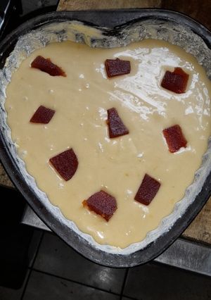 Una foto de Torta 14 cucharadas, con mi toque de membrillo