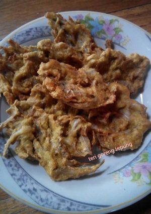 Foto resep Ikan teri goreng tepung