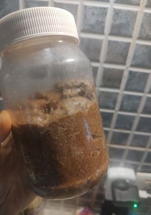 Una foto de Nutella de algarroba con Stevia