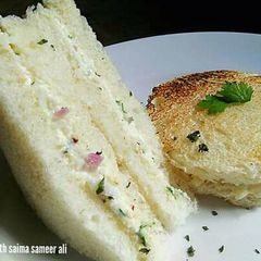 A picture of Jhatpat Cold sandwich #ramadankitayari.