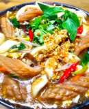 沙茶魷魚羹板條