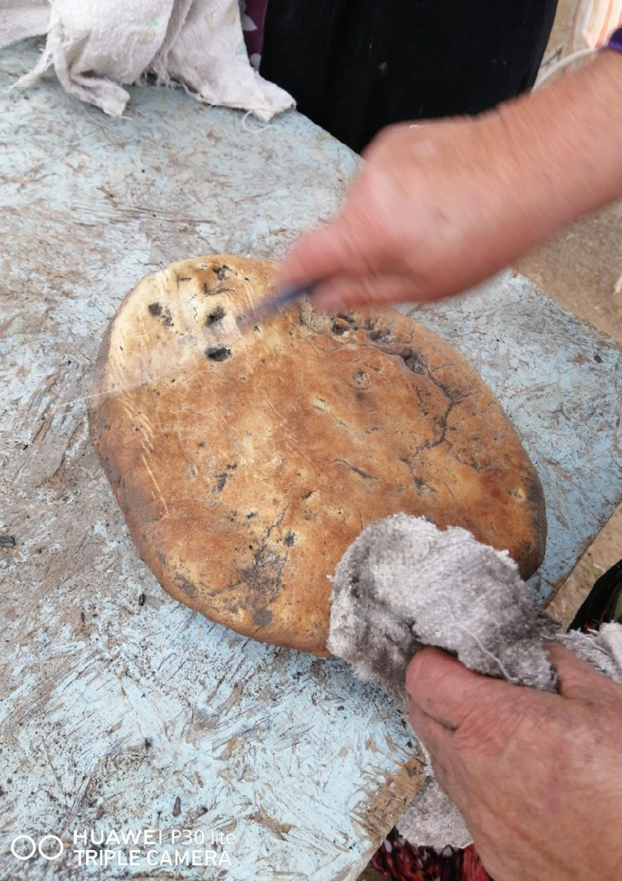 Una foto de Tortilla de rescoldo