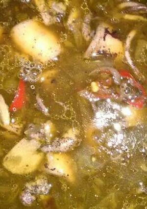Foto resep Cumi masak hitam
