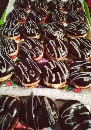 Una foto de Donuts fritas o al horno