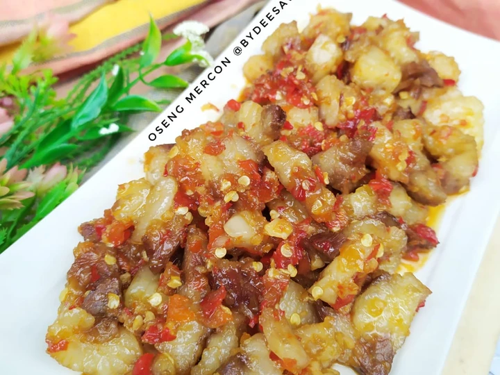 Cara Mudah Menyiapkan Resep Oseng Mercon bydeesawitri Anti Ribet, Lezat