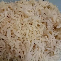 A picture of Jeera onion Rice.