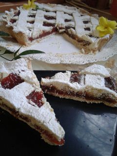 Una foto de Pasta frola dos dulces sin manteca o mantequilla apto celíacos #sinTACC