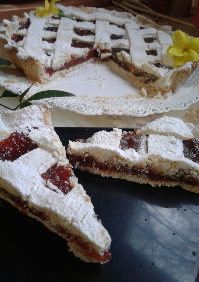 Una foto de Pasta frola dos dulces sin manteca o mantequilla apto celíacos #sinTACC