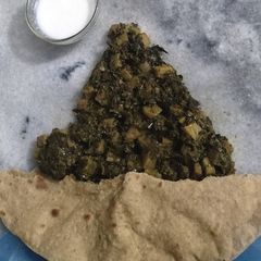A picture of Aloo Methi💞.