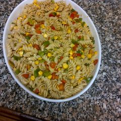 A picture of Macaroni salad.