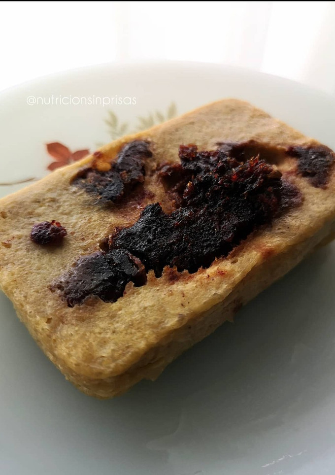 Una foto de Bizcochito de plátano en microondas