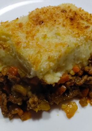 A picture of Mince shepherd's pie.