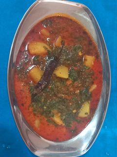 આલુ પાલક (Aloo Palak Recipe In Gujarati) રેસીપી મુખ્ય ફોટો