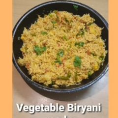 A picture of Veg Biryani.