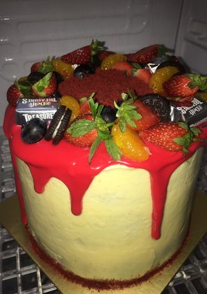 Foto resep 49. Red Velvet Cake with Cream Cheese frosting