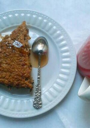 Una foto de Pastel de Plátano, Manzana y Avena