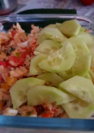 Une photo de Salade de riz