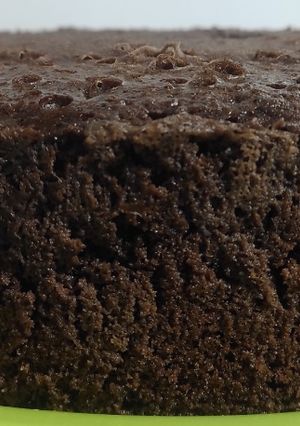Una foto de Bizcochuelo de chocolate