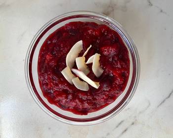 Fresh, Cooking Recipe Orange Zest Cranberry Sauce sugarfree vegan Delicious Steady