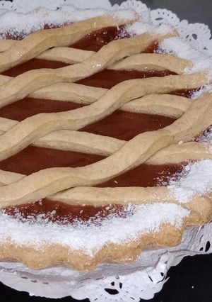 Una foto de Pasta frola y pepas😀😋