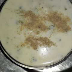 A picture of Masala Raita.