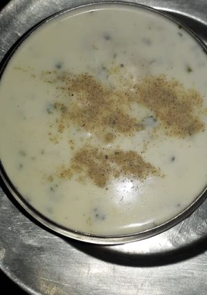 A picture of Masala Raita.