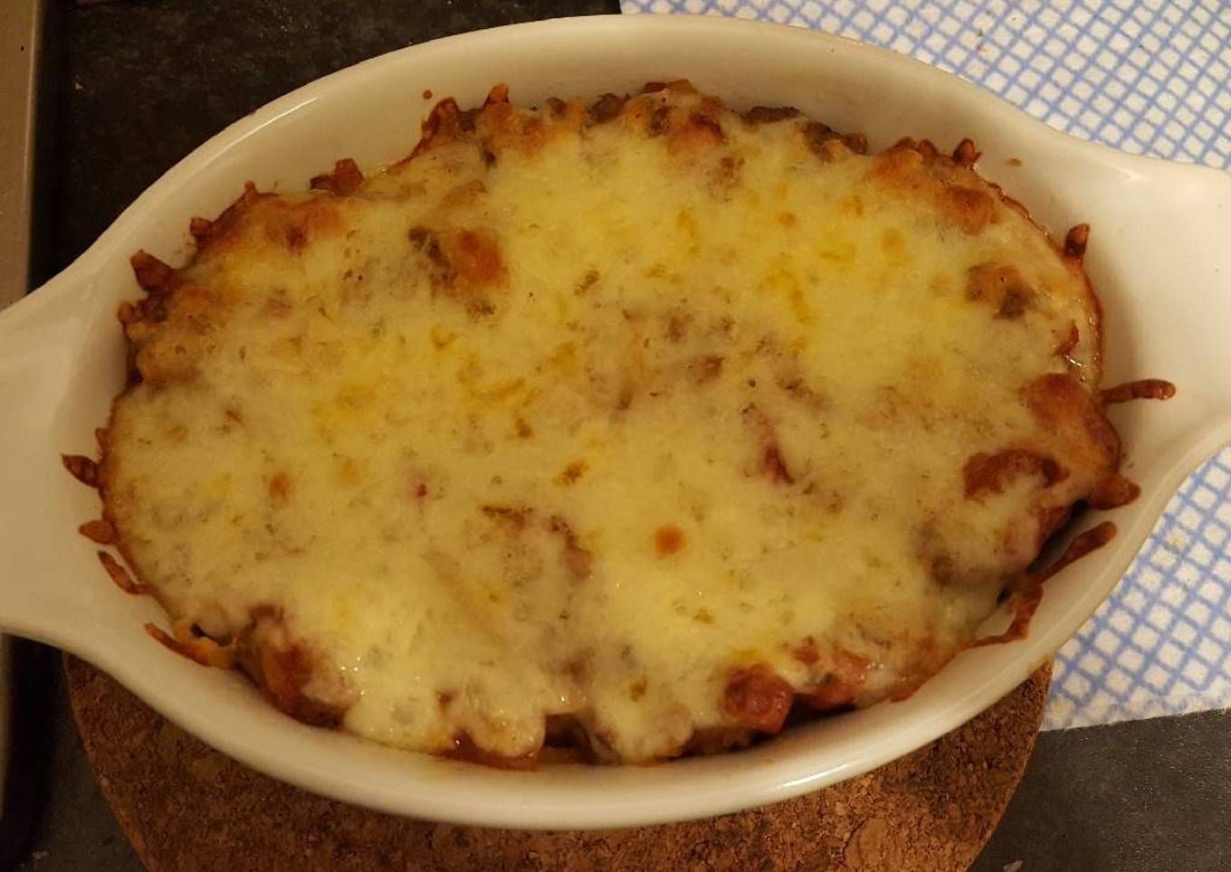 Baked spaghetti