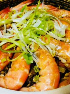 鮮蝦粉絲煲 的食譜成品照片