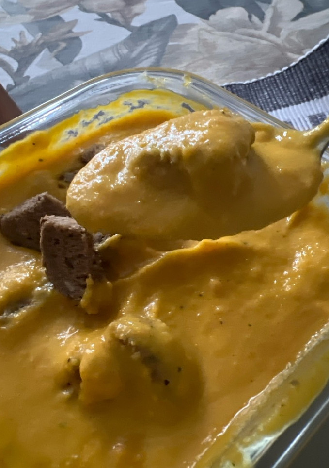 Una foto de Crema de calabaza 🎃
