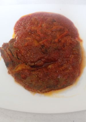 Una foto de Chuletones con tomate