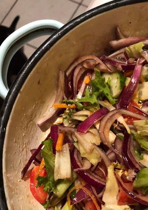 Tök-magolajos saláta 🥗 recept fotója