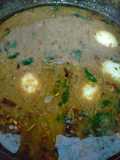 Sabut mung ki dal with boil eggs