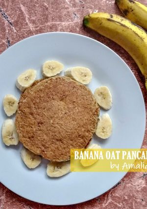 Foto resep Banana Oat Pancake
