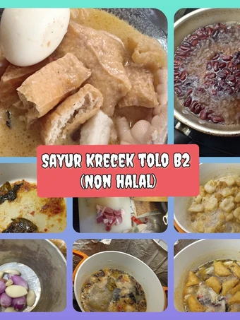 Cara Mudah Membuat Resep Sayur Krecek Tolo B2 (Non Halal) yang Enak Banget Anti Ribet, Sempurna