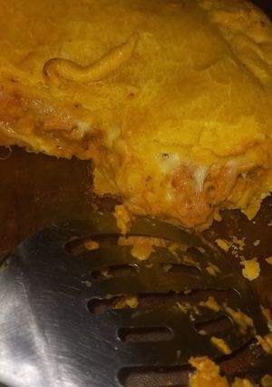 Una foto de Tarta con sobrantes del día anterior