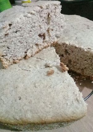 Una foto de Bizcochuelo de porotos colorados (apto vegano)