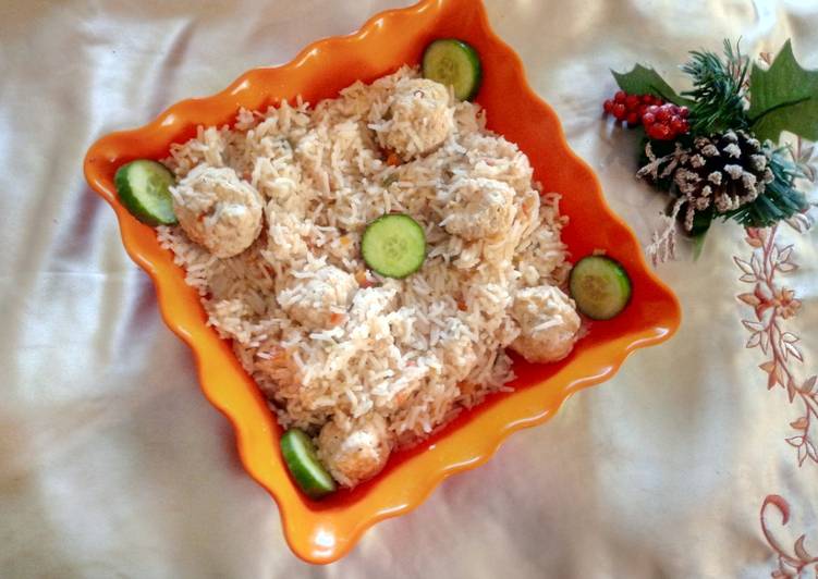 Recipe of Speedy Moti Pulao